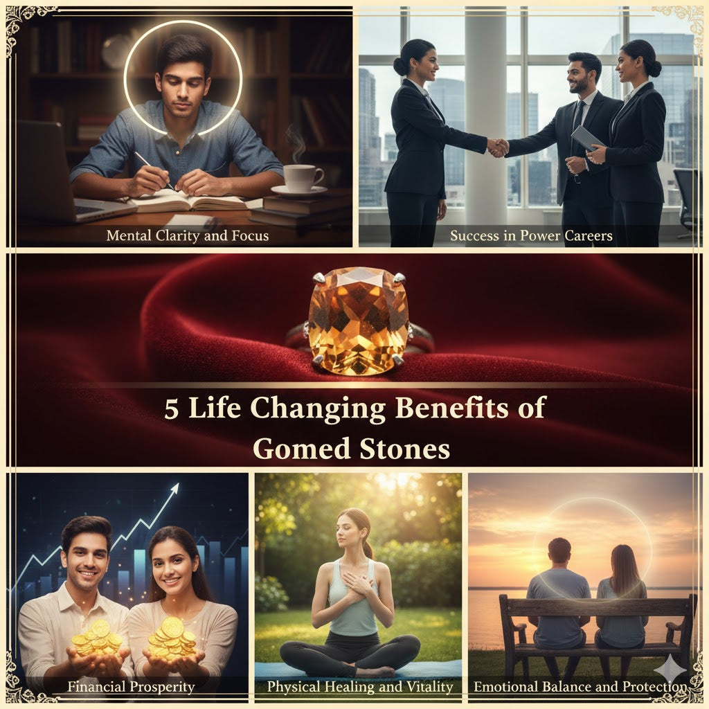 5 Life Changing Benefits of Gomed Stones White Aura Vastu Store