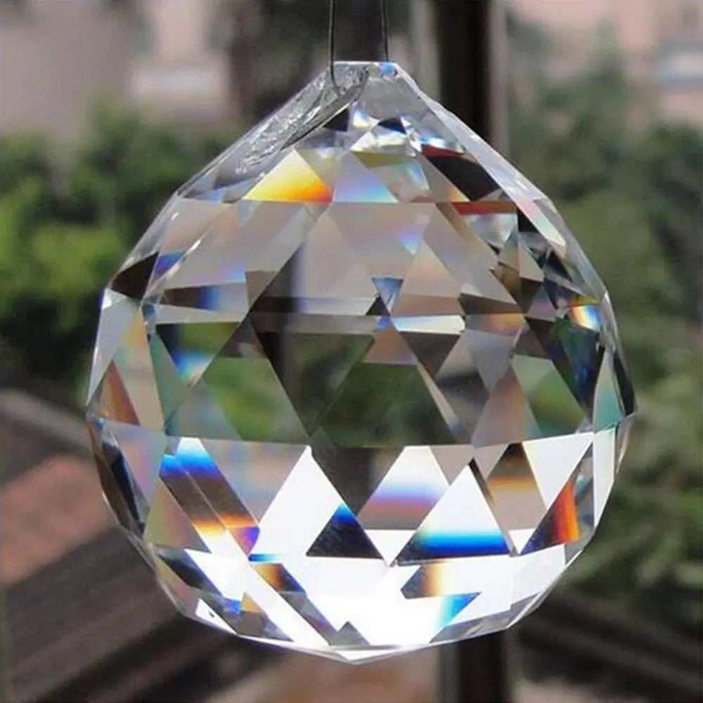 Clear Crystal Ball | Crystal ball vastu White Aura Vastu Store