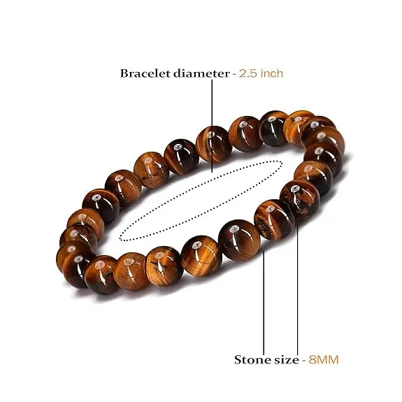 Energised Original Tiger Eye Bracelet Healing Energy White Aura Vastu Store