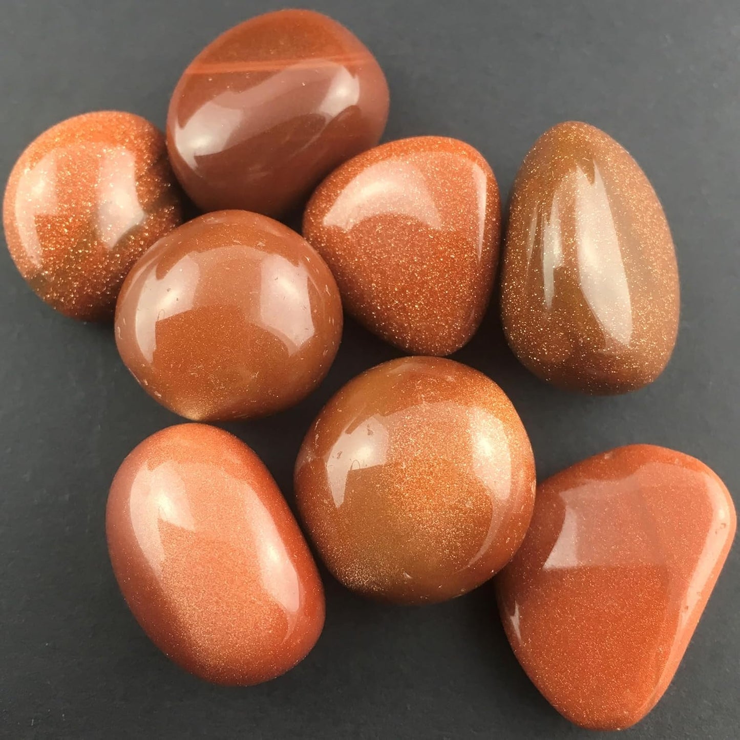 Red Aventurine Tumbled Stones Kit for Reiki Healing and Energy Balance - Chakra Alignment and Feng Shui Home Decor -100 Grams White Aura Vastu Store