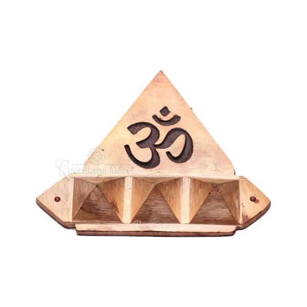 Om Pyramid Wall Hanging Yantra For South East Vastu Dosh White Aura Vastu Store