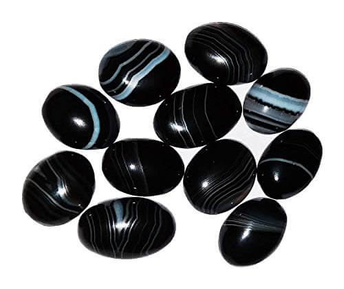 Natural Sulemani Akik hakik Tumbled Stone - 100 grams White Aura Vastu Store