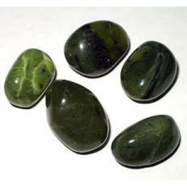 Tumble Green Jade White Aura Vastu Store