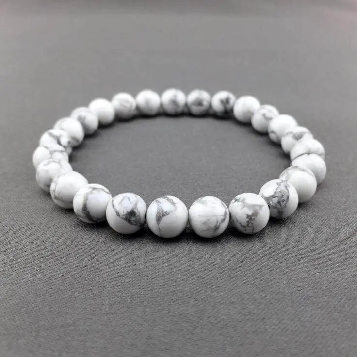 Howlite bracelet White Aura Vastu Store