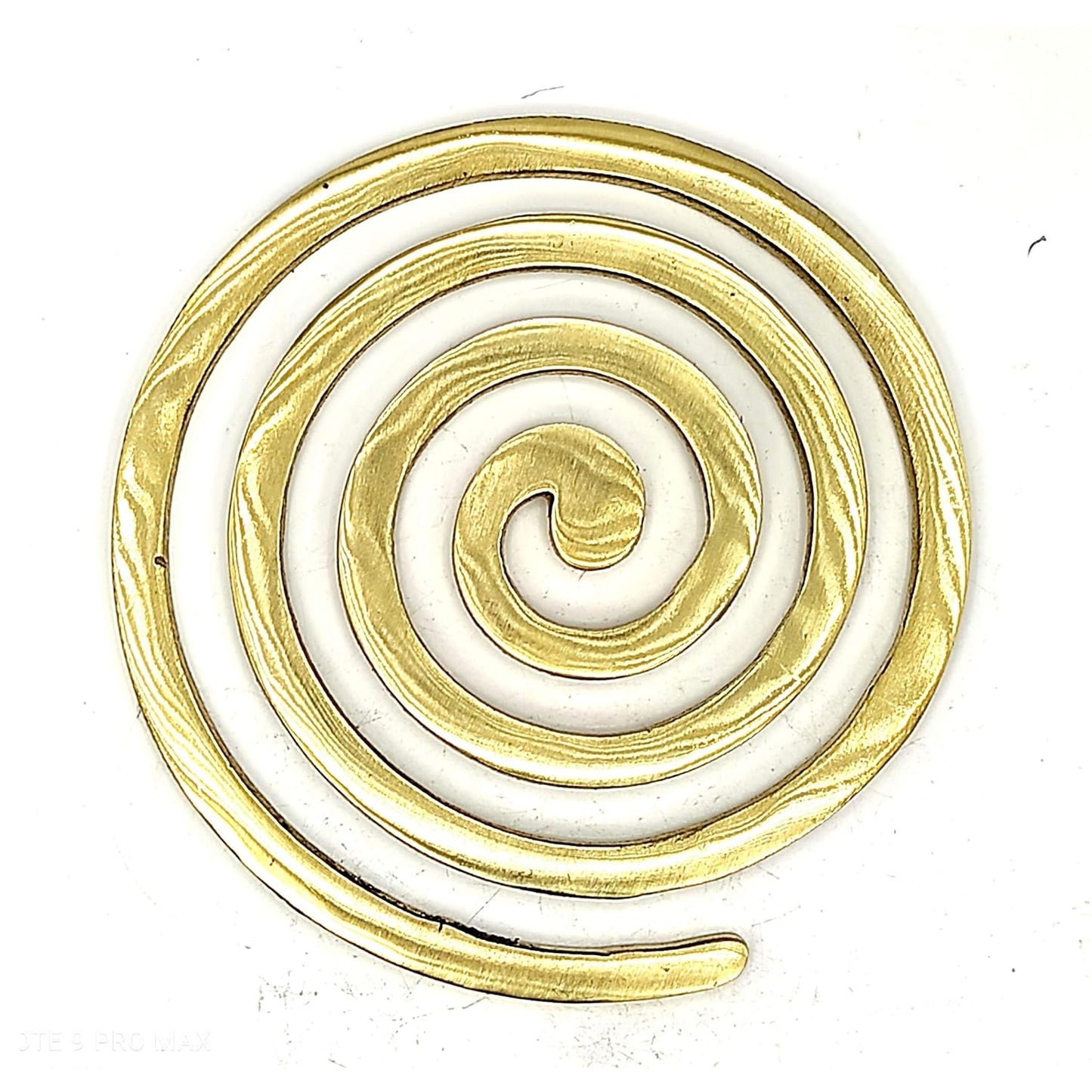 Brass Helix Vastu Remedies for North-West Vaastu Dosh/Defect Nivaran - 4 inches