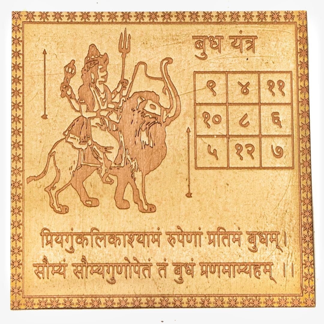 Energised Copper Budh Yantra