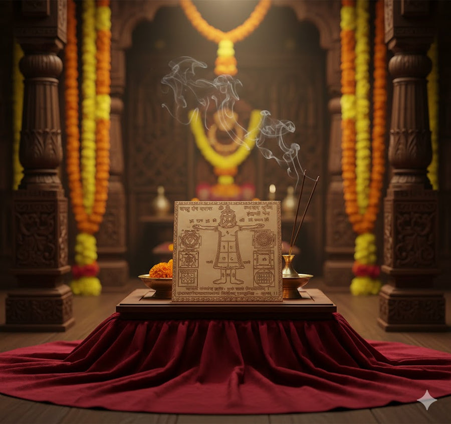Energised Vastu Dosh Nashak Yantra White Aura Vastu Store