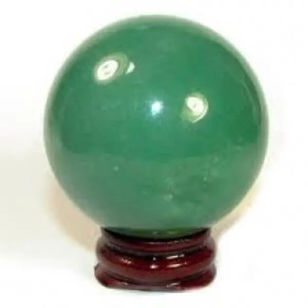 Green Aventurine Ball White Aura Vastu Store