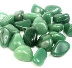 Green Aventurine Tumbled Stone White Aura Vastu Store