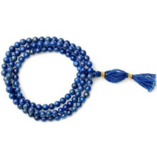 Lapis Mala White Aura Vastu Store
