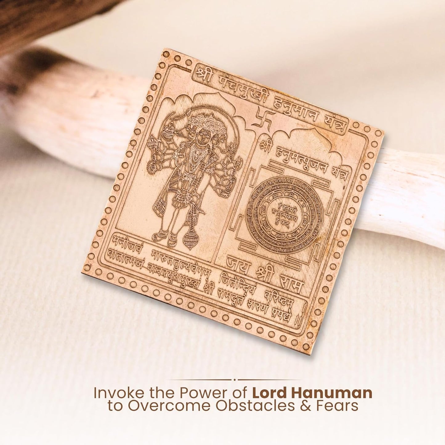Original Panchmukhi Hanuman Yantra White Aura Vastu Store