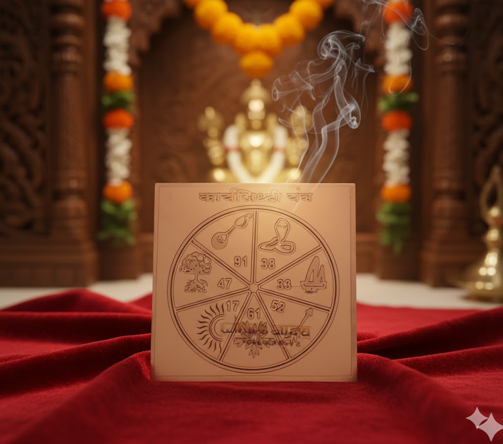 Energised Karya Siddhi Yantra White Aura Vastu Store