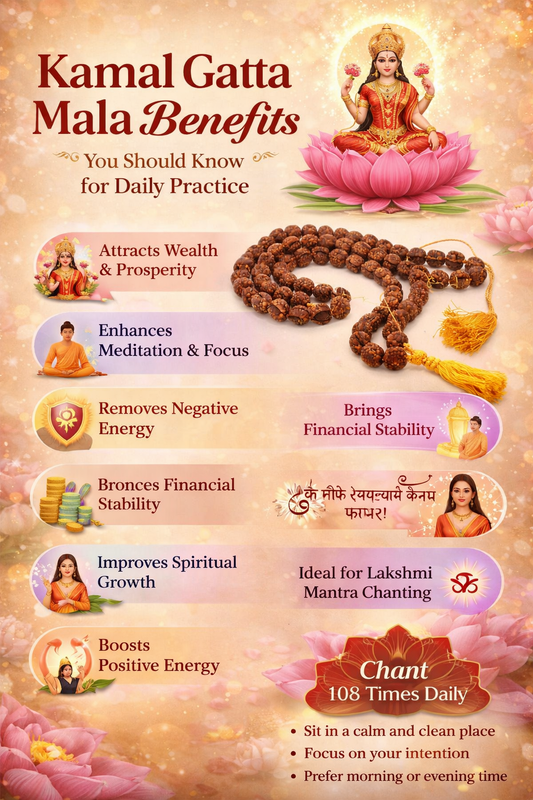 Kamal Gatta Mala Benefits You Should Know for Daily Practice White Aura Vastu Store
