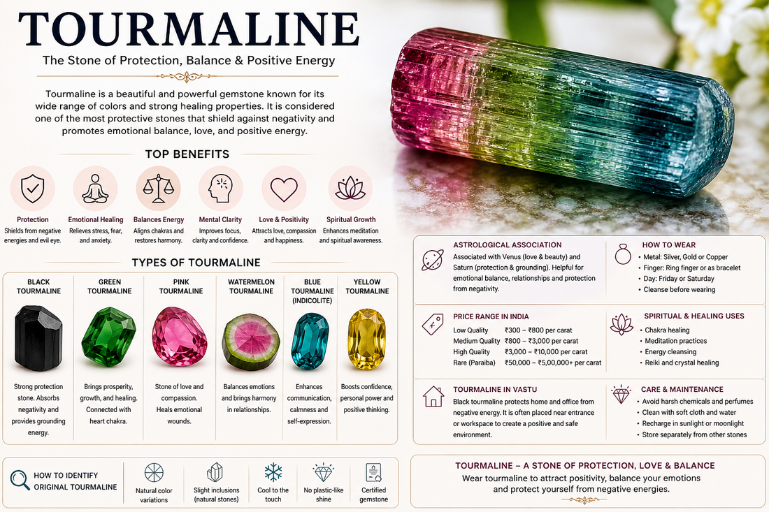tourmaline White Aura Vastu Store