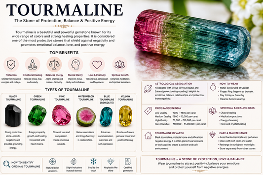 tourmaline White Aura Vastu Store