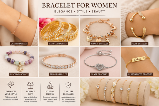 bracelet for womens White Aura Vastu Store
