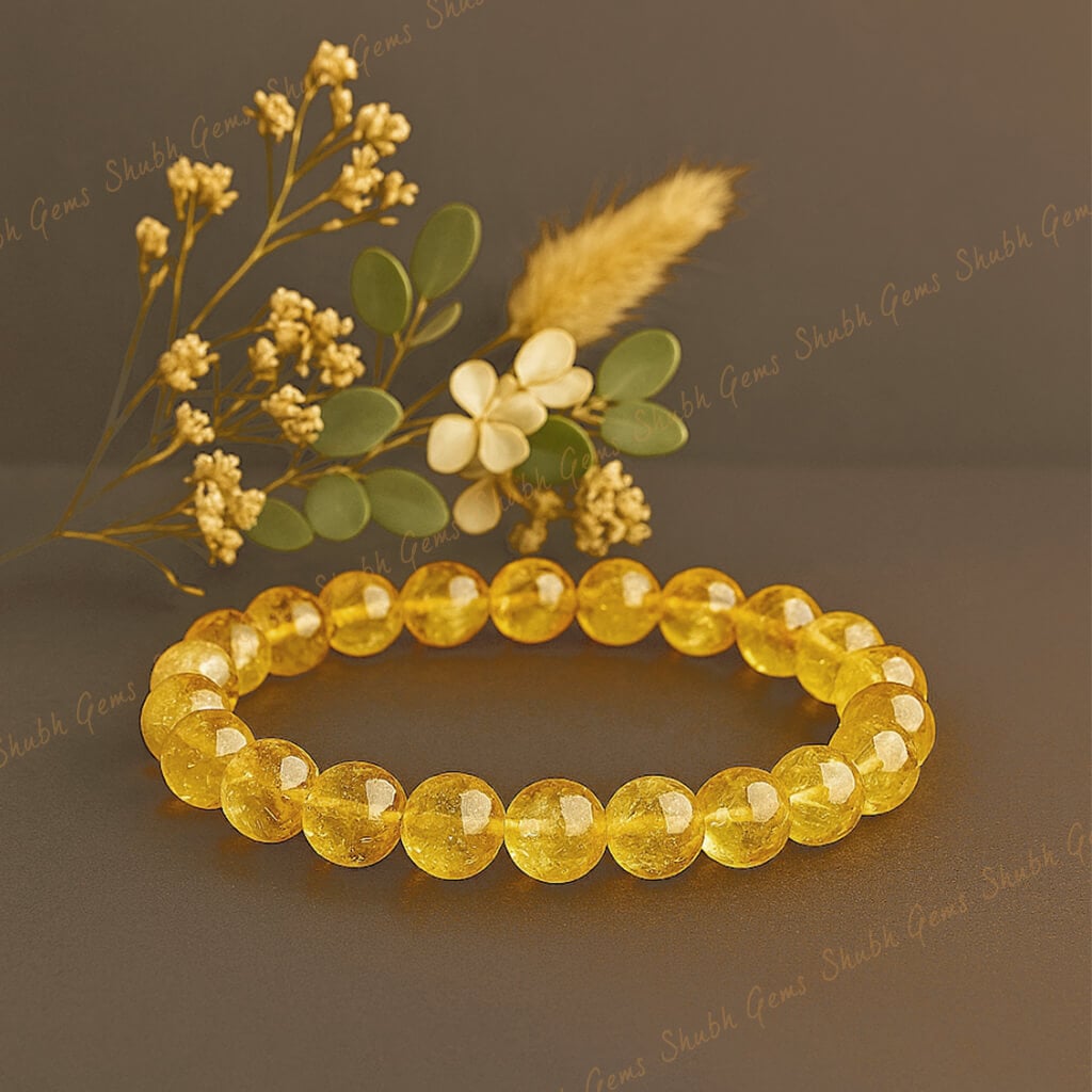 bracelet citrine White Aura Vastu Store