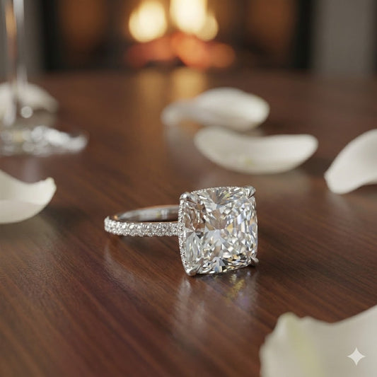 Diamond for ring price White Aura Vastu Store