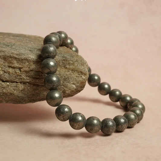 Pyrite bracelet White Aura Vastu Store