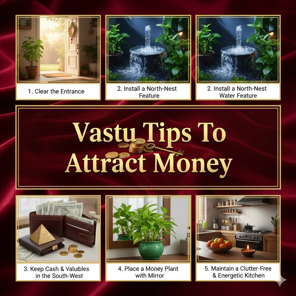 Vastu Tips To Attract Money White Aura Vastu Store