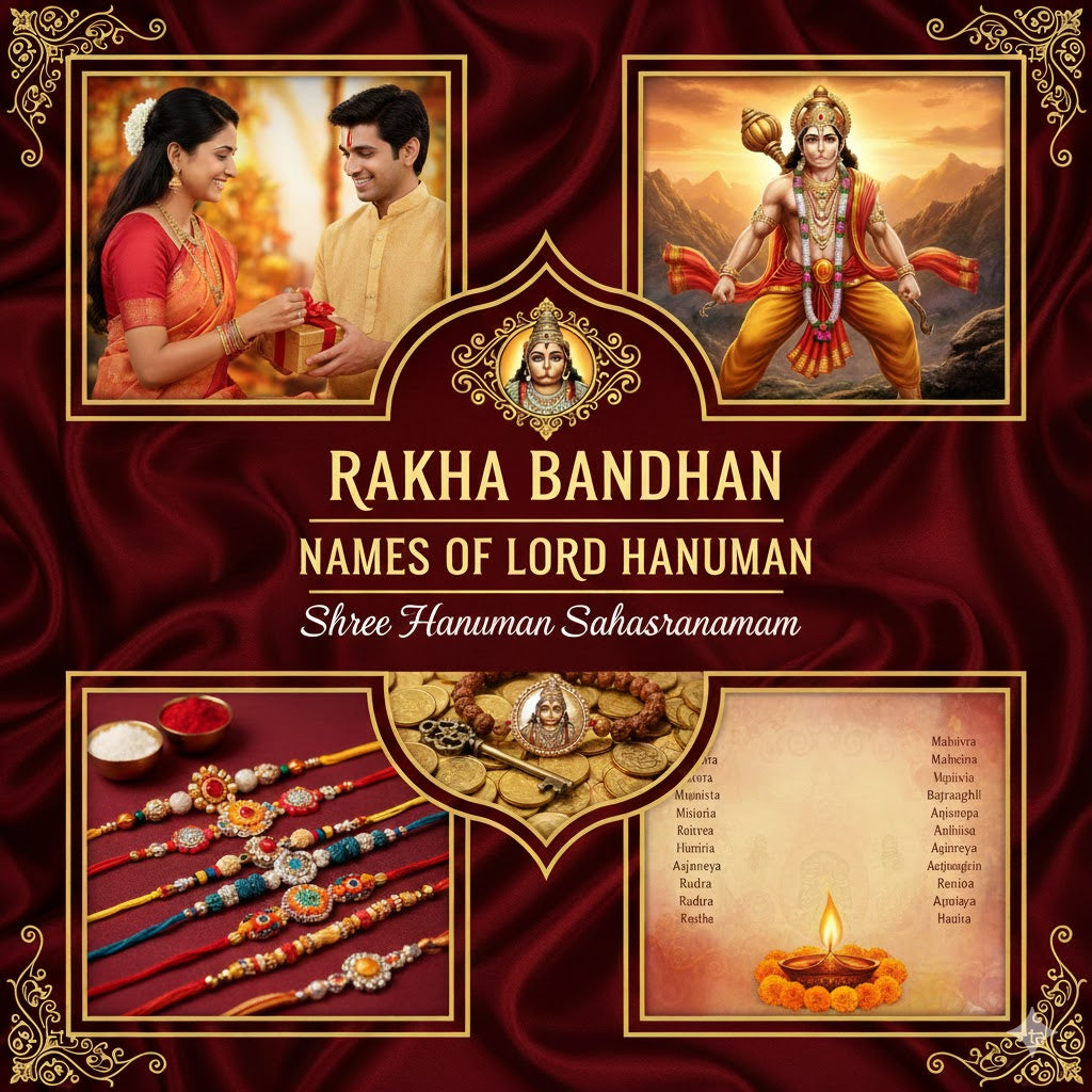 Wavs Names of Lord Hanuman | Shree Hanuman Sahasranamam White Aura Vastu Store