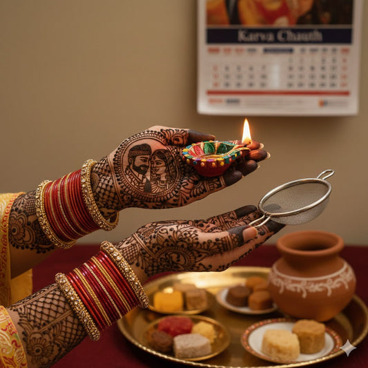 Karva chauth henna designs White Aura Vastu Store