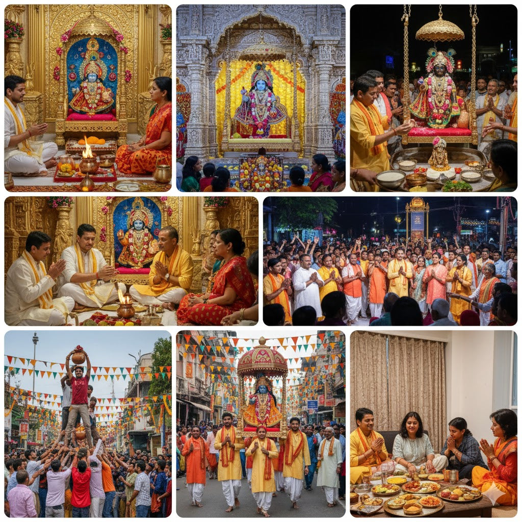 Shri Krishna Janmashtami Puja Vidhi And Celebrations 2024 White Aura Vastu Store