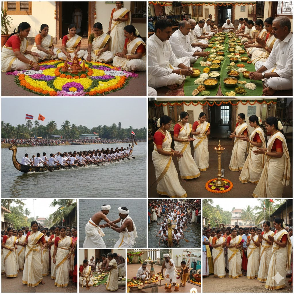 Onam: Thiruvonam Rituals, Significance, Dates White Aura Vastu Store