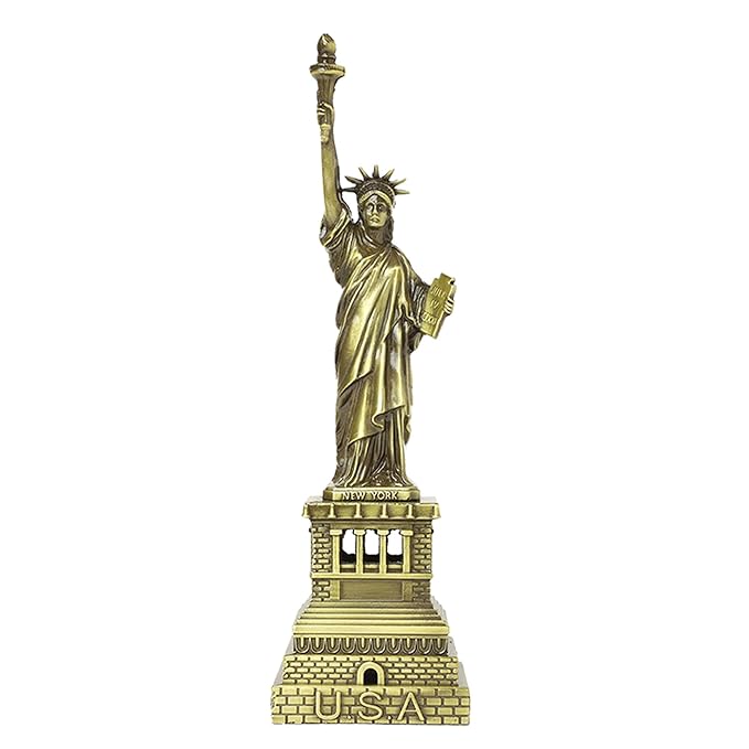 Miniature Metal Statue of Liberty