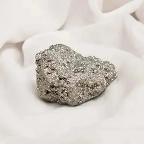 Pyrite Rock White Aura Vastu Store