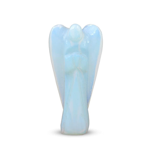 WAVS Opalite Healing Crystal Angel White Aura Vastu Store