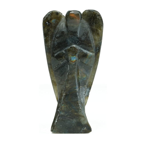 Labradorite Lucky Angel for Crystal Healing White Aura Vastu Store