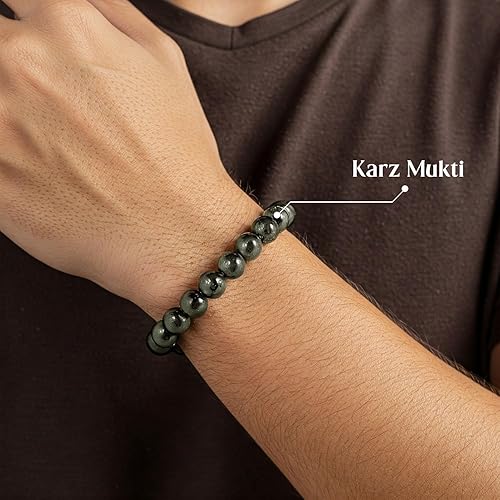 Original Raw Pyrite Bracelet Certified | Attracts Money and Boost Confidence | Astrology Bracelet for Men and Women White Aura Vastu Store