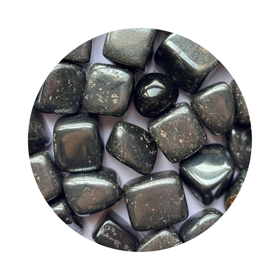 Hematite tumble stones White Aura Vastu Store