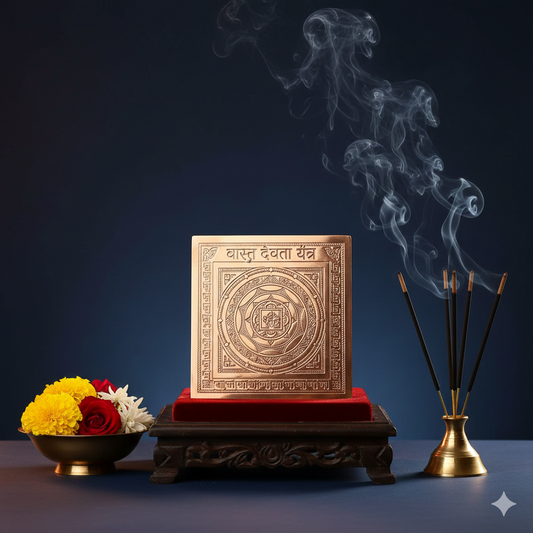 Energised Vastu Devta Yantra White Aura Vastu Store