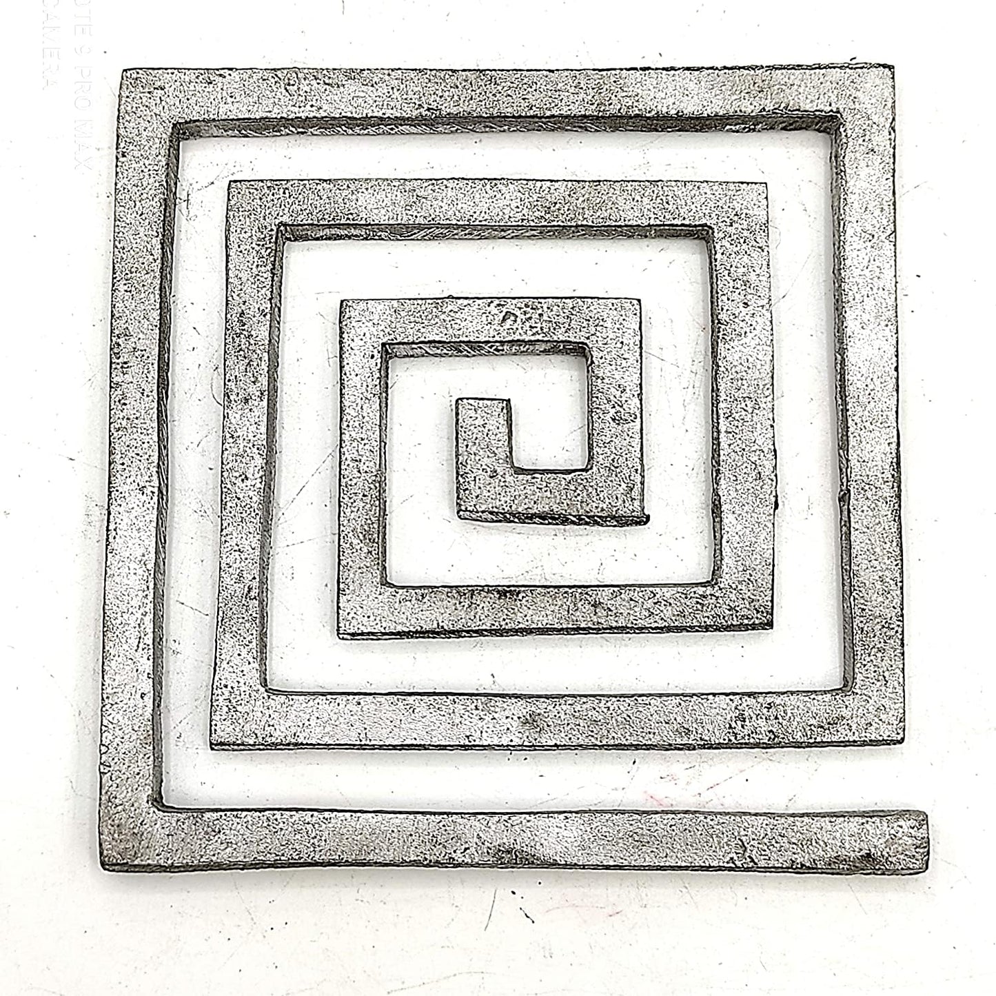 Lead Helix Vastu for South West Vastu Dosh Nivaran Remedies - 4 inches White Aura Vastu Store
