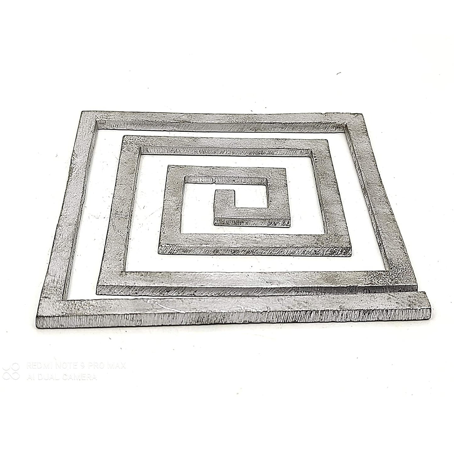 Lead Helix Vastu for South West Vastu Dosh Nivaran Remedies - 4 inches White Aura Vastu Store