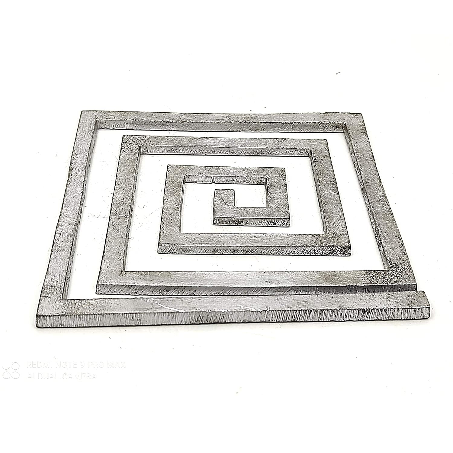 Lead Helix Vastu for South West Vastu Dosh Nivaran Remedies - 4 inches White Aura Vastu Store