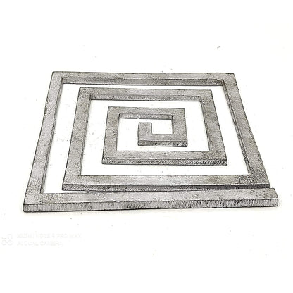 Lead Helix Vastu for South West Vastu Dosh Nivaran Remedies - 4 inches White Aura Vastu Store