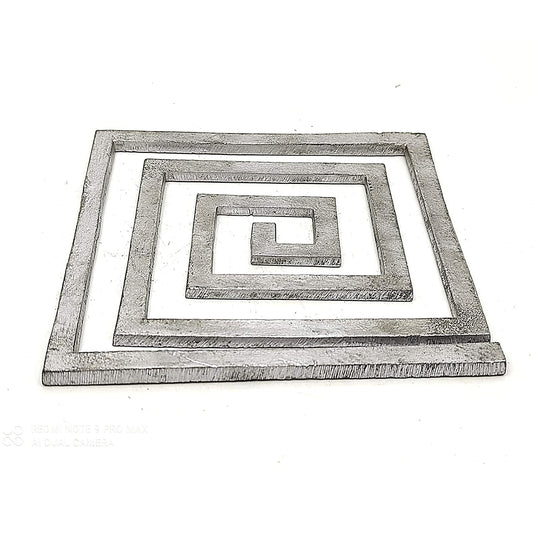 Lead Helix Vastu for South West Vastu Dosh Nivaran Remedies - 4 inches White Aura Vastu Store