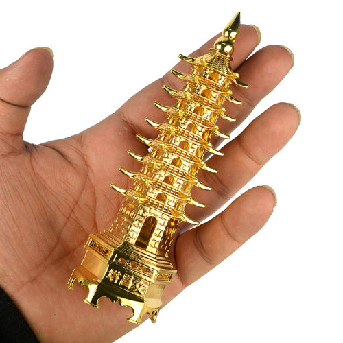 Education Tower / Metal Pagoda Tower White Aura Vastu Store