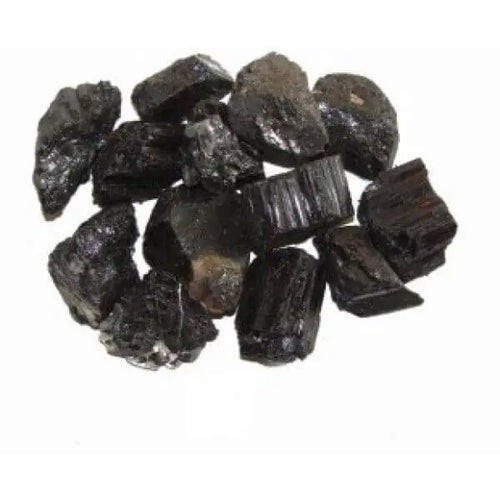 Rough Black Tourmaline White Aura Vastu Store