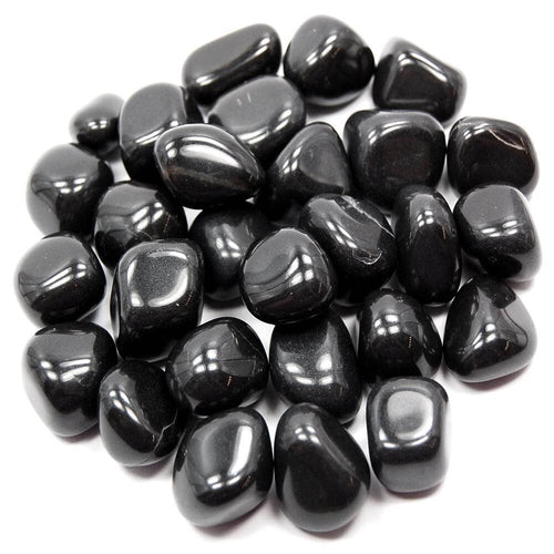 Tumble Black Agate