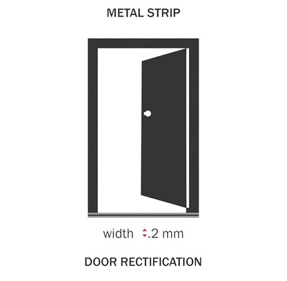 Aluminium Strip for Mahavastu Remedy | Vastu Correction Without Demolition | Energy Balancing Tool for Home & Office | Rust-Free, (1 Strip 8 Feet Roll) White Aura Vastu Store
