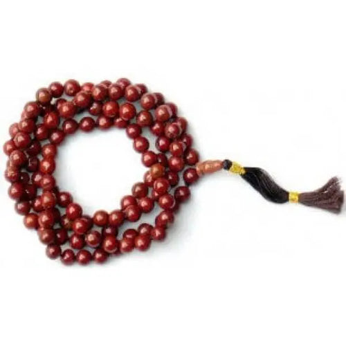 Blood Stone Mala White Aura Vastu Store