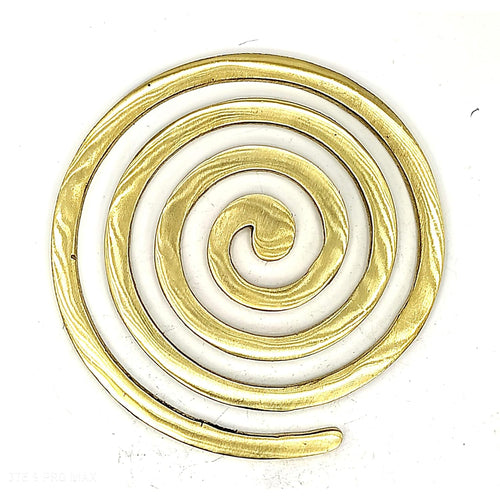 Brass Helix Vastu Remedies for North-West Vaastu Dosh Defects - 6inches White Aura Vastu Store