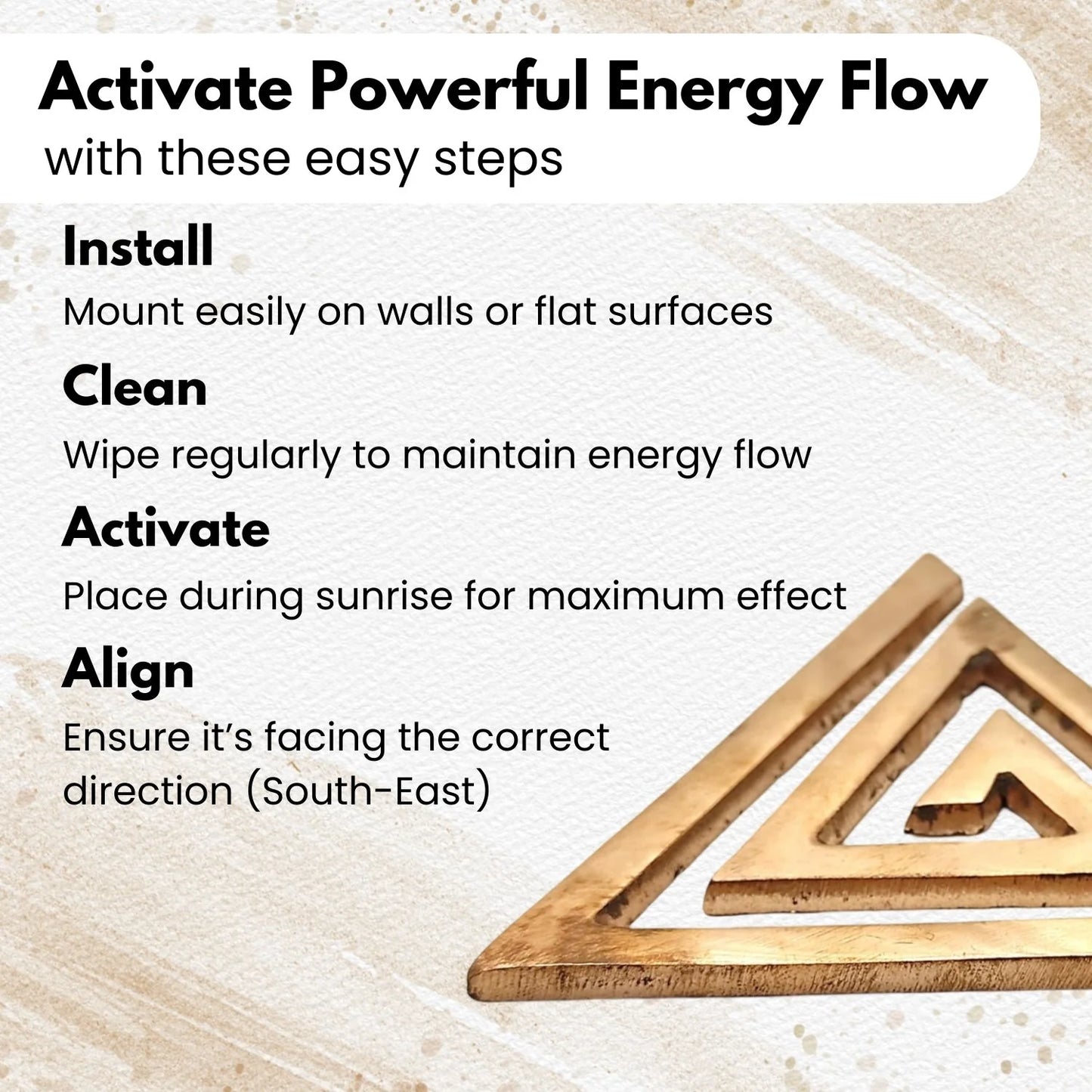 White Aura Vastu Copper Helix Energy Home Office Decor: Activate Balance, Spiritual Energy, Evil Eye Protection - Energize Your Space Copper Helix for South East- Pack of 3