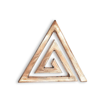 White Aura Vastu Copper Helix Energy Home Office Decor: Activate Balance, Spiritual Energy, Evil Eye Protection - Energize Your Space Copper Helix for South East