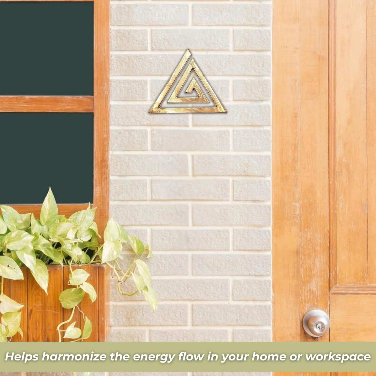 South-East / Agneya Copper Helix Vastu Energy Helix with Beejmantra - 4 inches White Aura Vastu Store