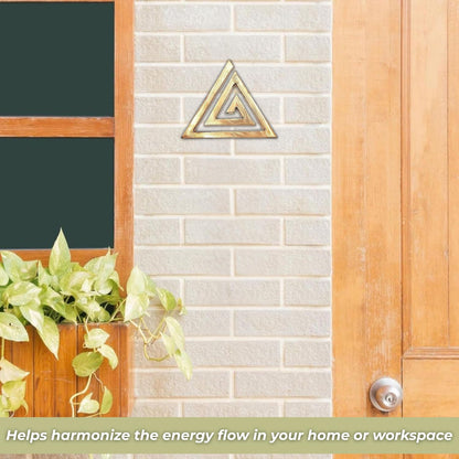 South-East / Agneya Copper Helix Vastu Energy Helix with Beejmantra - 4 inches White Aura Vastu Store